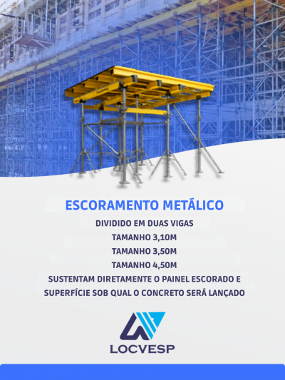 ESCORAMENTO METÁLICO